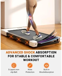 Deerrun 15.55 35.43 inches 2.5 Horse Power Walk Pad 250 Lbs Max weight capacity