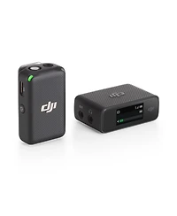 Dji Mic 2.4GHz Compact Digital Wireless Microphone System/Recorder for Camera & Smartphone with TASL500 Lavalier Microphone