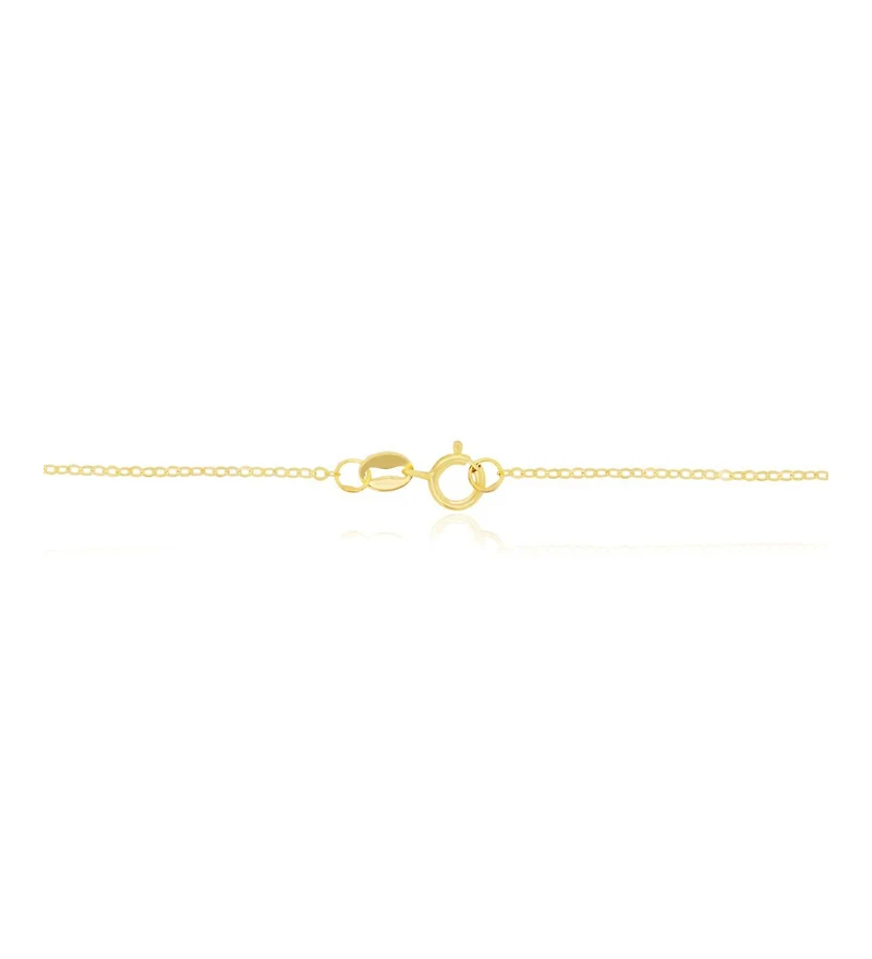 The Lovery Small Gold Open Clover Bracelet 14K Gold