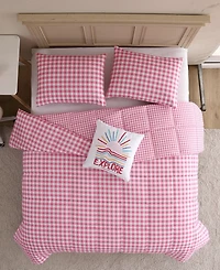 Eddie Bauer Preston Check Microfiber 3-Pc. Comforter Set, Twin