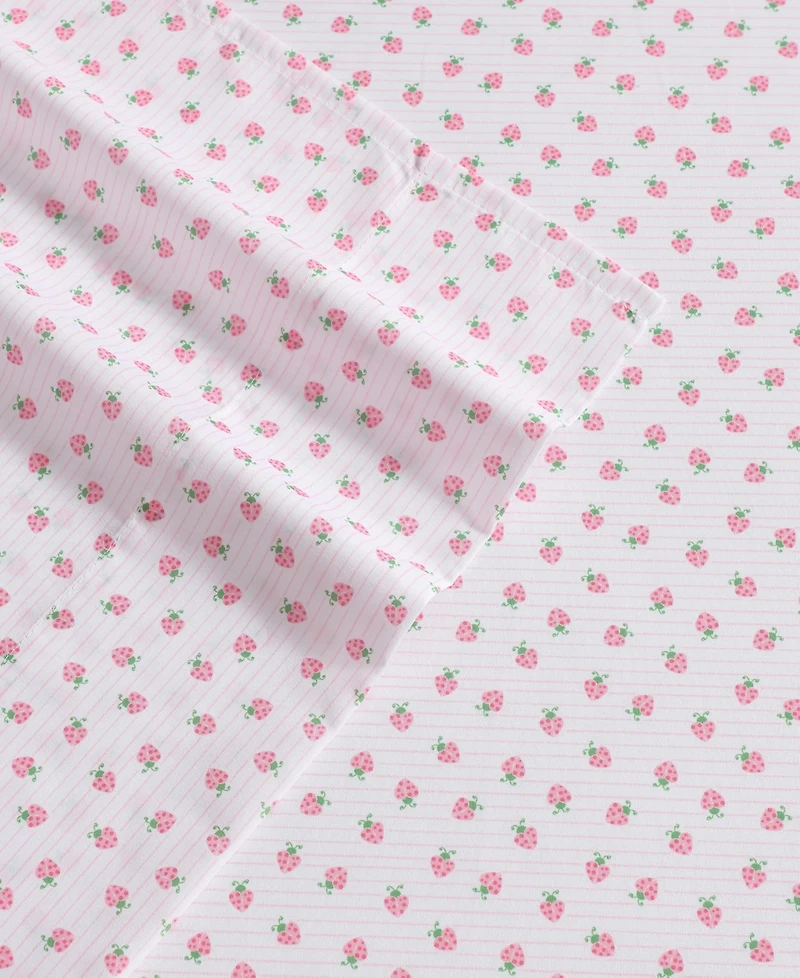Laura Ashley Sweet Lady Bugs Microfiber -Pc. Sheet Set