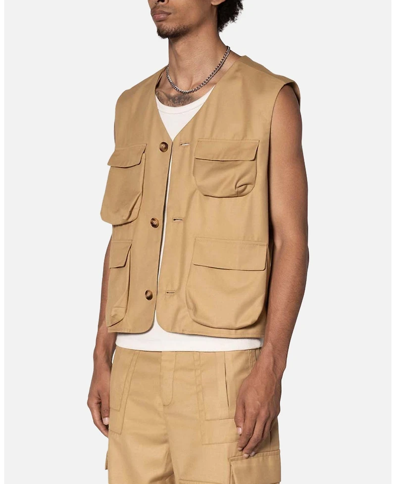 Loiter Men's Bonded Gabardine Vest