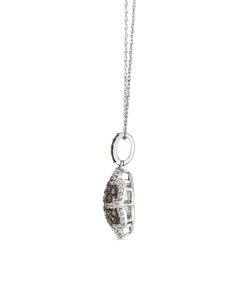 Le Vian Chocolate Diamond (0.79 ct. t.w.) and Vanilla Diamond (0.23 ct. t.w.) Pendant Necklace in 14k Vanilla Gold