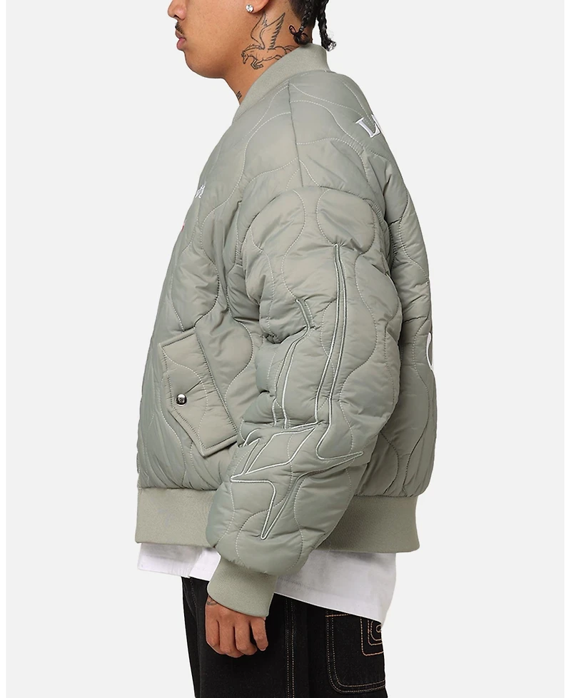 Loiter Men's Kraven Reversible Bomber Jacket.