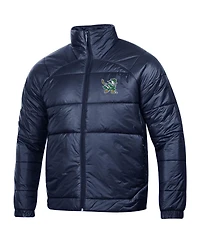 Under Armour Men's Navy Notre Dame Fighting Irish Hockey Leprechaun Storm Insulated Full-Zip Jacket