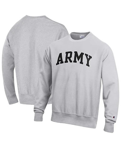 Champion Men's Gray Army Black Knights Reverse Weave Fleece Sweatshirt