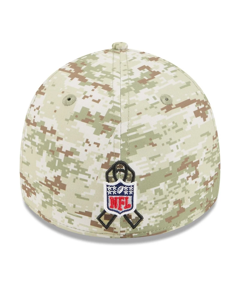 New Era Men's Camo Indianapolis Colts 2025 Salute to Service 39THIRTY Flex Hat