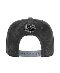 Outerstuff Big Boys and Girls Black/Silver Los Angeles Kings True Retro Deadstock Adjustable Hat