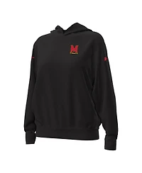 Under Armour Women's Black Maryland Terrapins Oversized Gameday Icon Hoodie