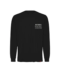 Sportiqe Men's and Women's Black Nba Wales Long Sleeve T-Shirt