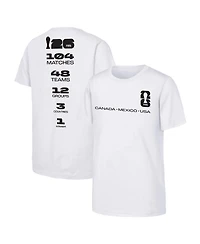 Outerstuff Big Boys and Girls White Fifa World Cup 2026 Graphic T-Shirt