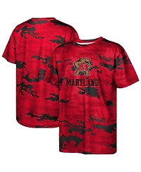 Outerstuff Big Boys and Girls Red Maryland Terrapins Scrimmage T-Shirt