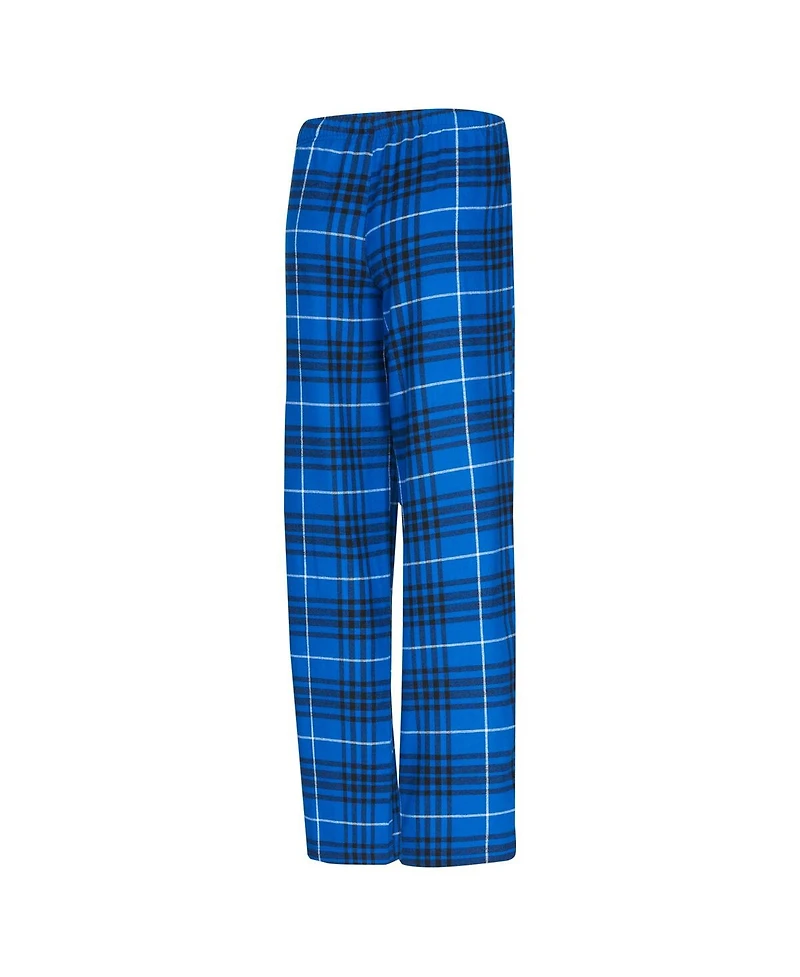 Concepts Sport Women's 2-Piece Blue/Black Orlando Magic Vector Top and Flannel Pants Sleep Set