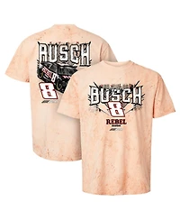 Richard Childress Racing Team Collection Men's Light Brown Kyle Busch Rebel Bourbon Car Tie-Dye T-Shirt