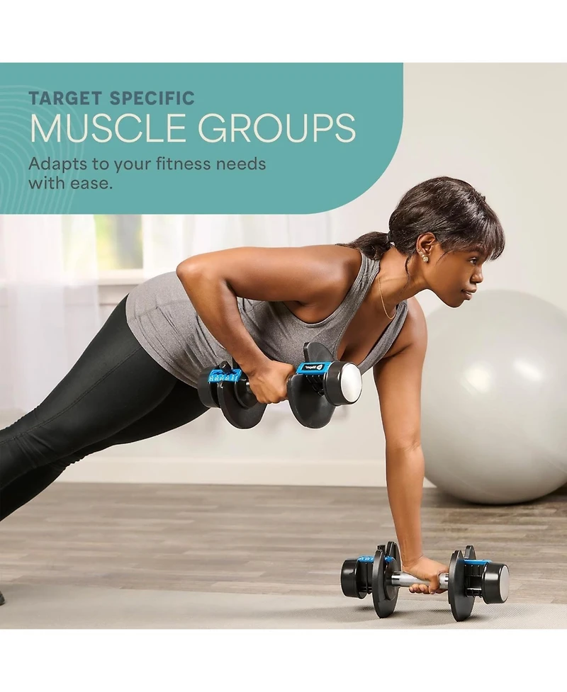 Lifepro Adjustable Dumbbells Set with Rack