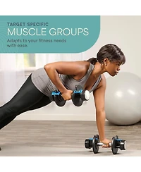 Lifepro Adjustable Dumbbells Set with Rack