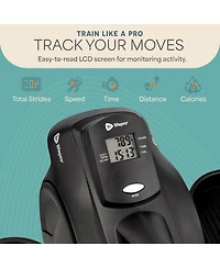 LifePro Under Desk Elliptical - Under Desk Pedal Exerciser to Strengthen Muscles and Build Cardiovascular Fitness