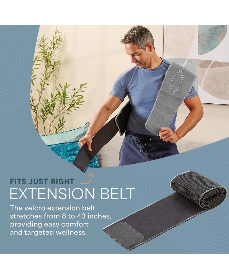 LifePro Red Light Therapy Belt for Muscle Relaxation, Inflammation Relief, and Improved Circulation - Infrared Therapy