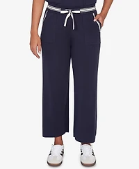 Ruby Rd. Petite Wide Leg Cropped Lounge Pant