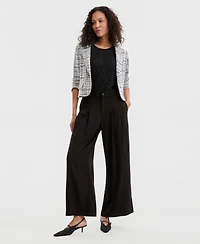 Liverpool Los Angeles Women's High-Rise Pleated Wide-Leg Pants