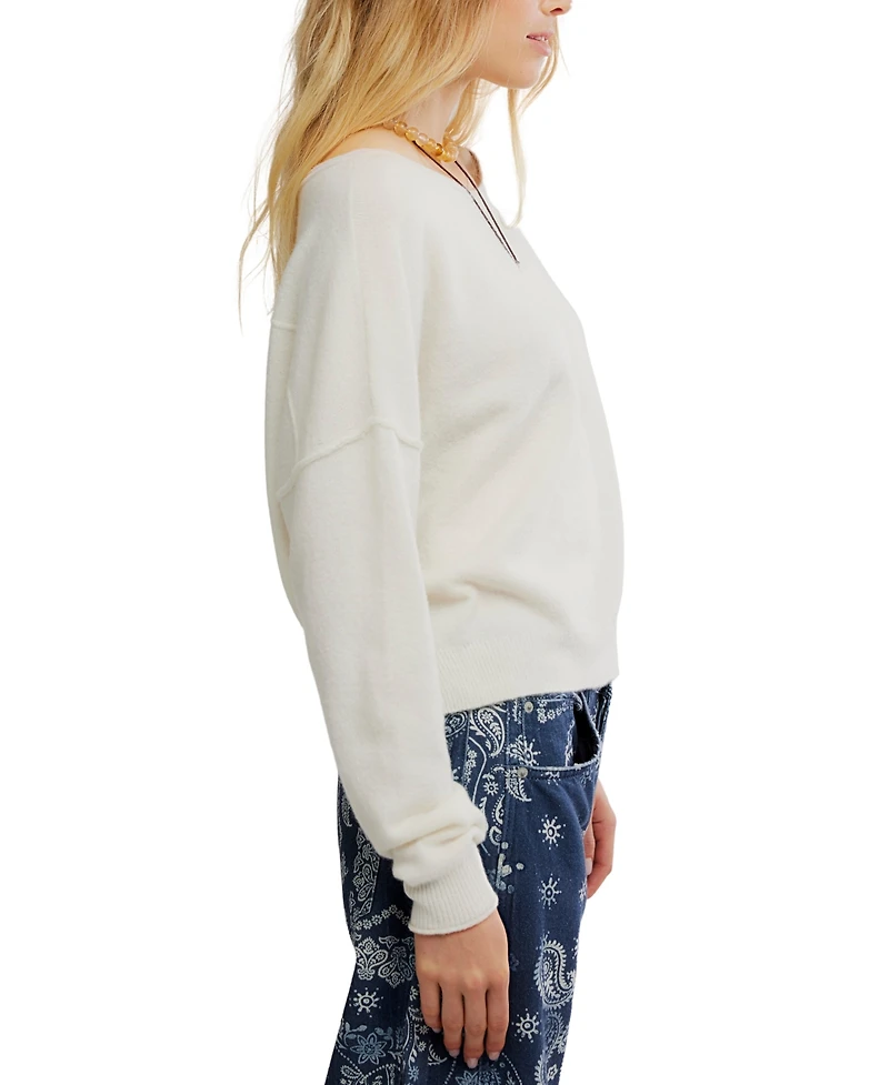 Free People Women's Pull-On Long-Sleeve Sweater
