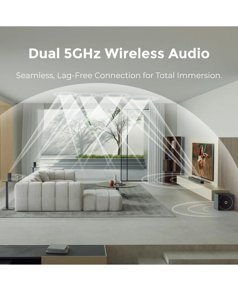 Ultimea Skywave X60 7.1.4 Channel Dolby Atmos Soundbar