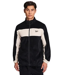 Reebok Men's Color-Block Long-Sleeve Jacket