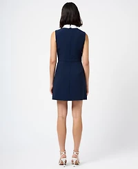 French Connection Women's Sleeveless Collared Mini Dress