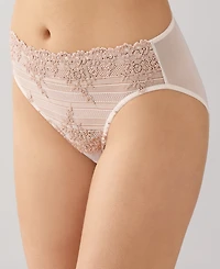 Wacoal Women's Embrace Lace Hi Cut Embroidered Brief Underwear Lingerie 841191