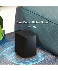 Ultimea Poseidon M3T 5.1 Surround Sound Bar, with Wireless Subwoofer and Rear Speakers, 350W