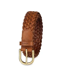Levi's Women's Fully Adjustable Leather Braided Belt