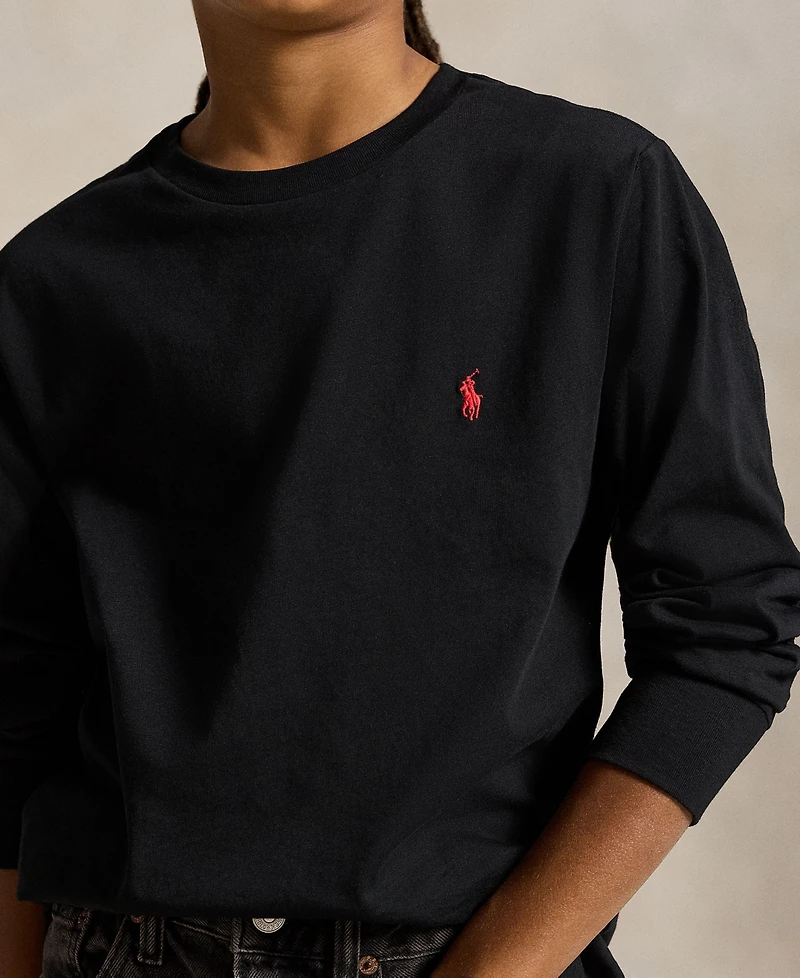 Polo Ralph Lauren Big Boys Cotton Jersey Long-Sleeve T-shirt