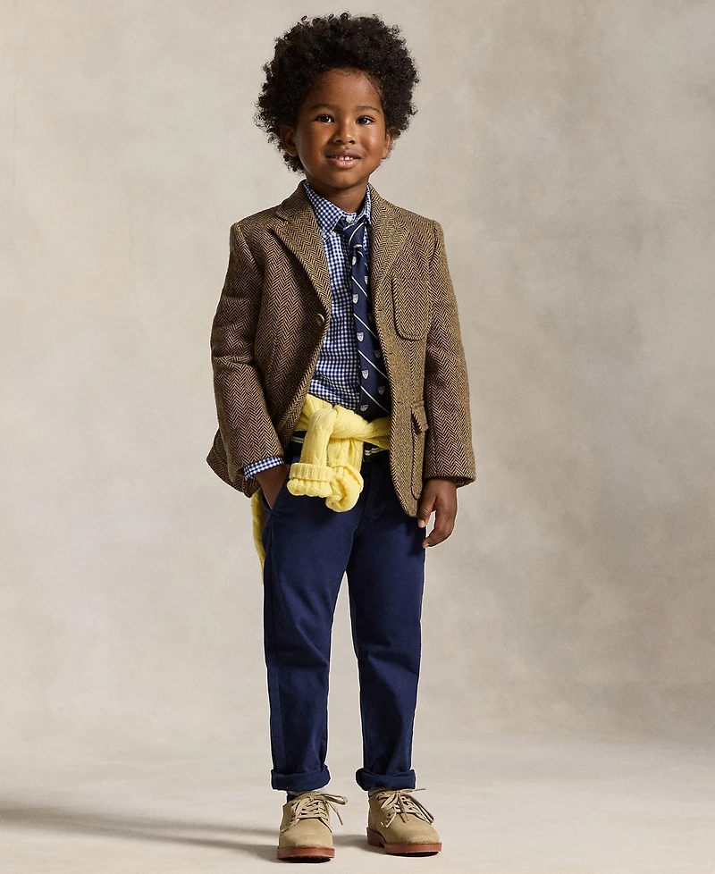 Polo Ralph Lauren Toddler and Little Boys Gingham Cotton Poplin Shirt