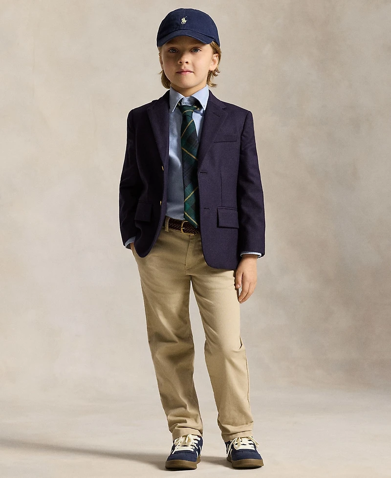 Polo Ralph Lauren Toddler and Little Boys Straight Fit Twill Pant