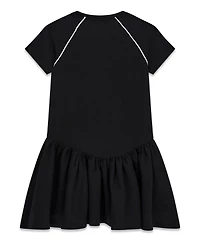 Guess Girls 7-16 Stretch Ponte Short-Sleeve Dress