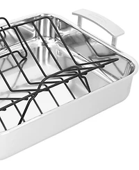 Demeyere Industry 5 Stainless Steel 15.75" Roasting Pan