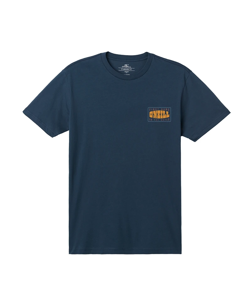 O'Neill Men's Western Screen Print Detail Crewneck T-Shirt