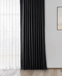 Half Price Drapes Millennial Grey Thermal Cross Linen Weave Blackout Curtain