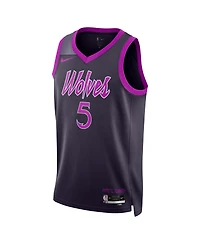 Nike Men's and Women's Anthony Edwards Purple Minnesota Timberwolves 2025/26 City Edition Swingman Jersey