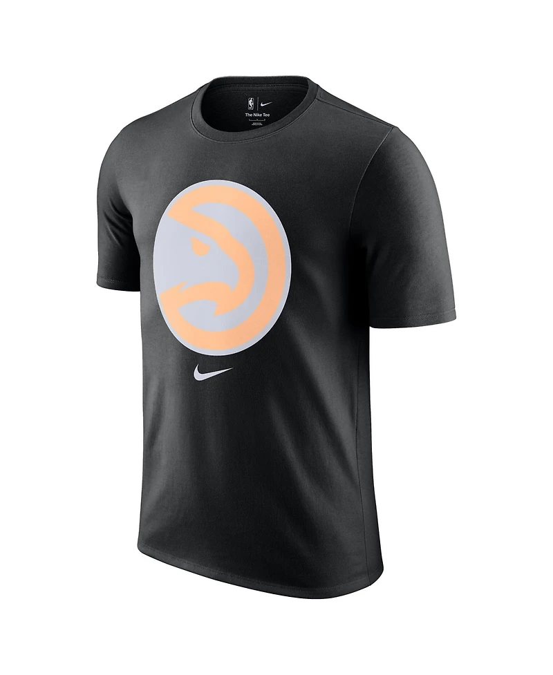 Nike Men's Black Atlanta Hawks 2025/26 City Edition Remix Essential Logo T-Shirt