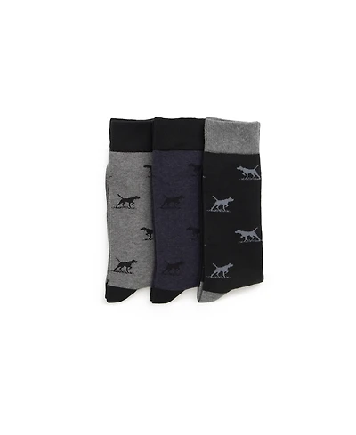Rodd & Gunn Men's Dogs-a-Plenty Three Pack Socks
