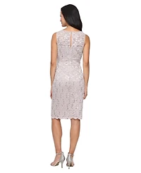 Sl Fashions Petite Bolero V-Neck Jacket with Dress, 2-Piece Set