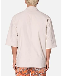 mnml Men's Lined Woven Nylon Shirt