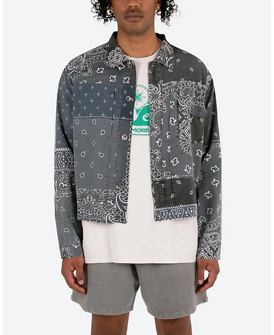 mnml Men's Bandana Trucker Shirt