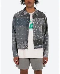 mnml Men's Bandana Trucker Shirt