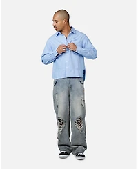 mnml Men's Chambray Double Layer Shirt