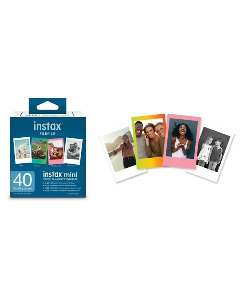 Fujifilm Instax Mini Instant Film Variety Value Pack, 40 Exposures