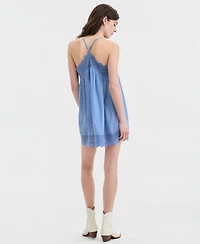 Free People Women's Fiona Lace-Trim Slip Dress
