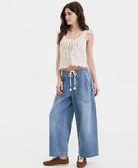 Free People Women's Mabel Lace-Trim Tank Top