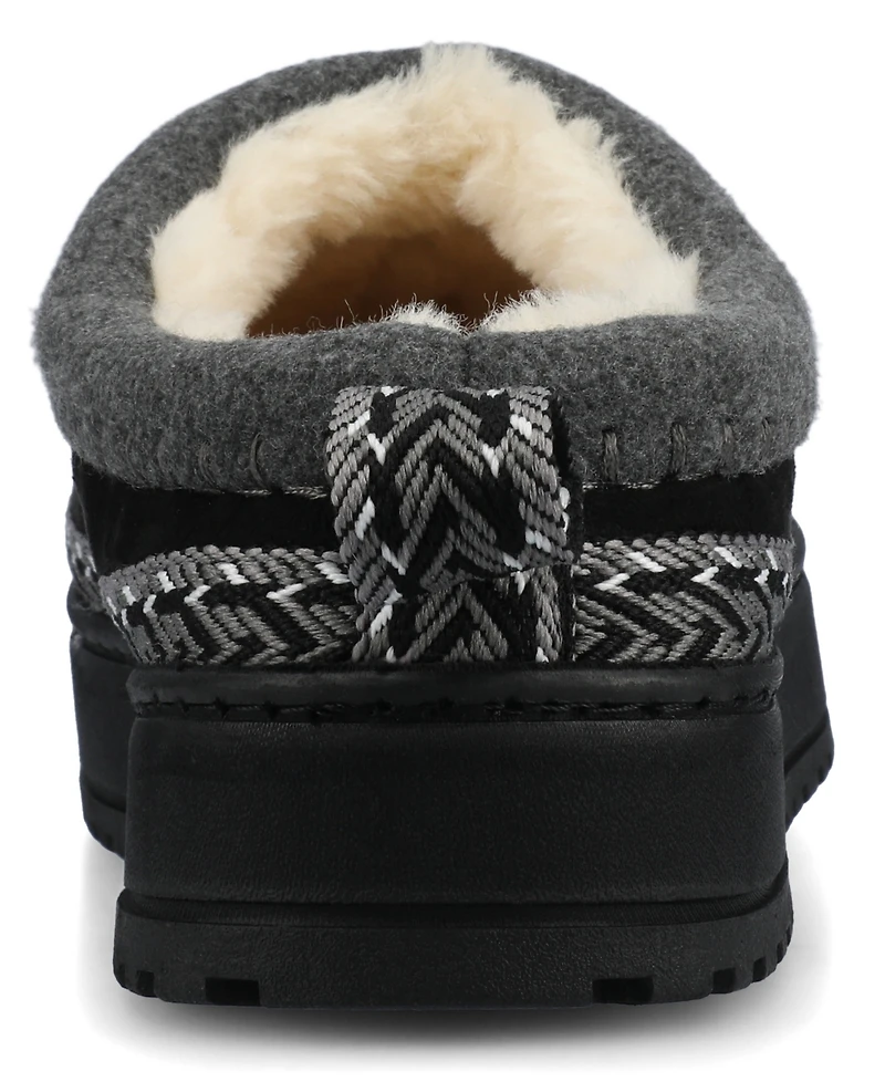 Journee Collection Women's Tarika Round Toe Clog Slippers